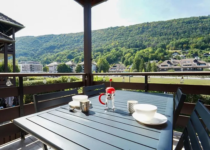 Le Bleu Du Lac - 150M From The Lake - Terrace & Parking In Sevrier